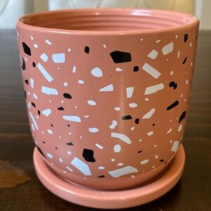 Terrazzo  Rose Speckle Planter